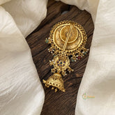 Antique Bridal Jada Bun Billai- Jhumka Jada Billai -Chandh-G12408
